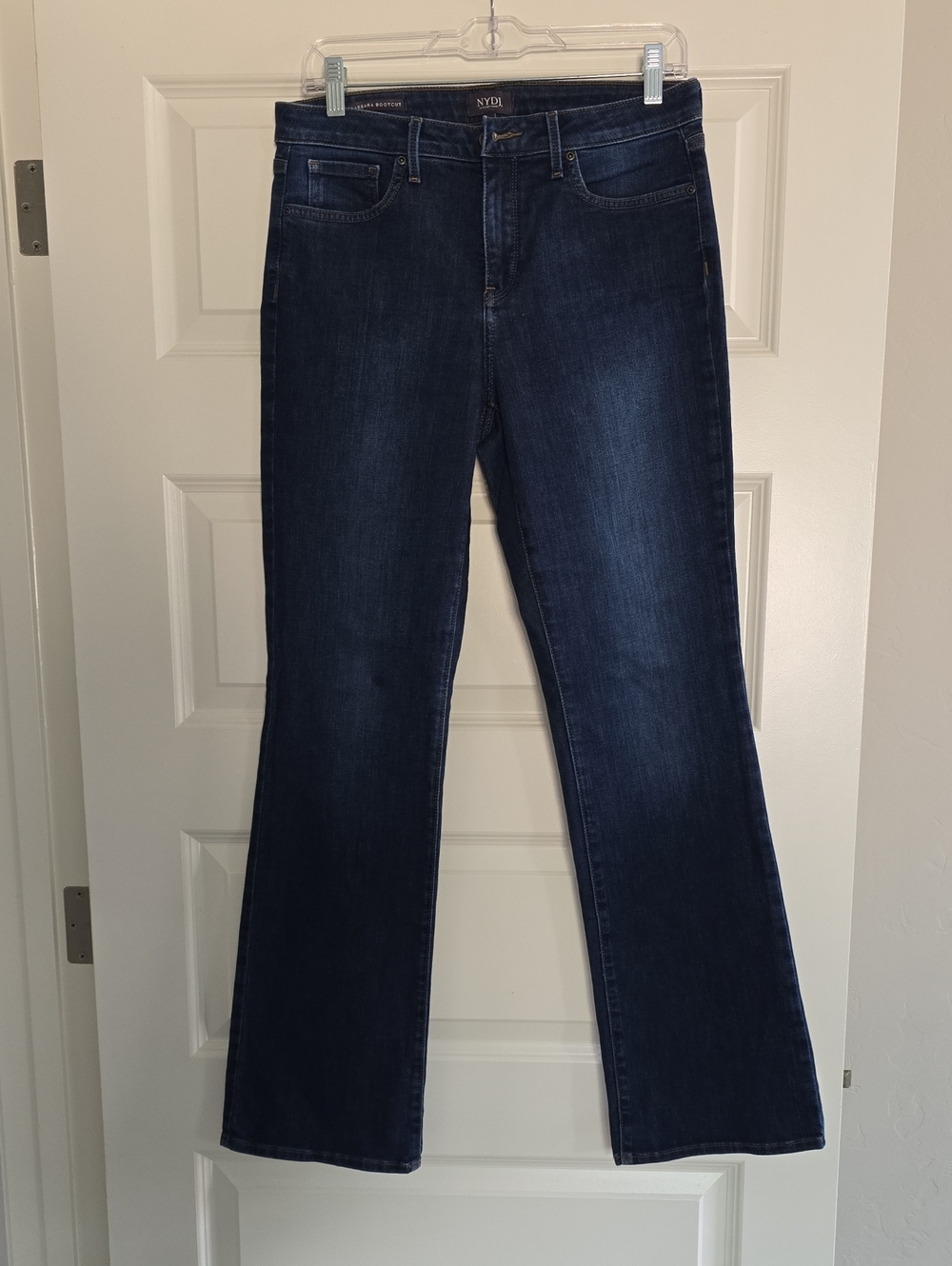 NYDJ Barbara Bootcut Jeans, Size 6, 31in Inseam